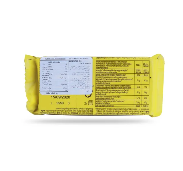 Schar Quadritos Wafer Gluten Free