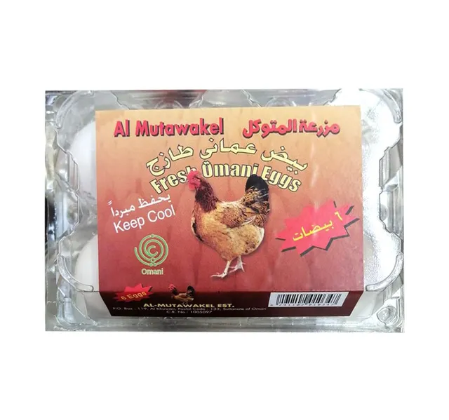 Al Mutawakel Organic Eggs 6 Pcs