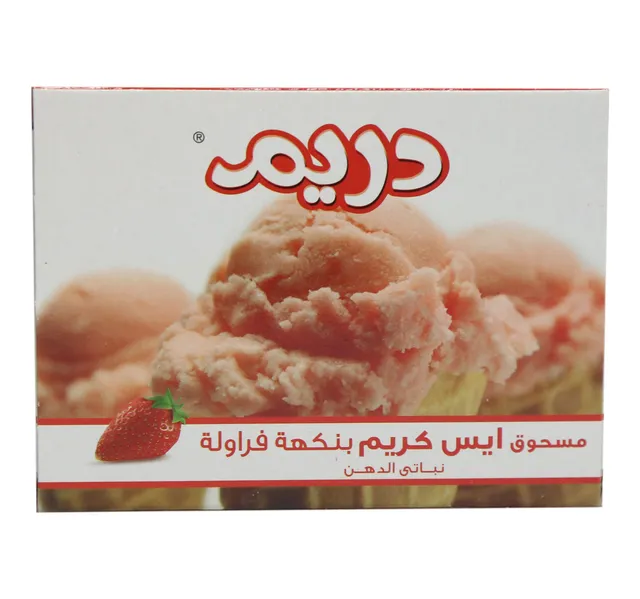 دريم مسحوق آيس كريم فراولة 80 جم