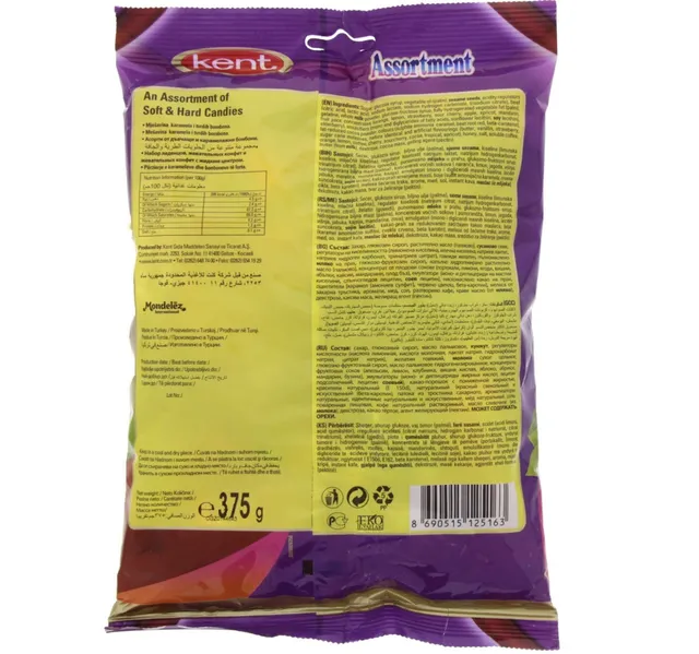 Kent Assortment Soft Hard Candies 375 G