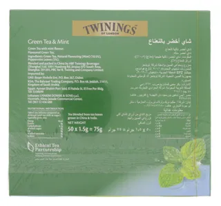 Twining's Green Tea & Mint Value Pack 50 Teabags