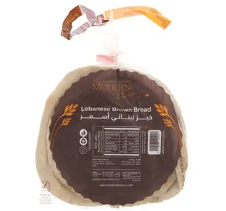 Modern Bakery Lebanese Bread Brown Medium Size 4 pcs