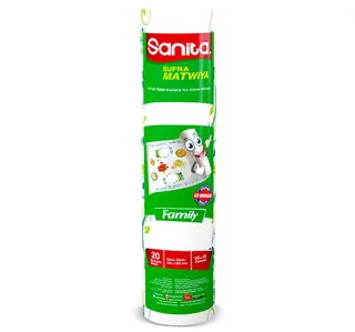 Sanita Table Covers Sufra Matwiya Family Size 120 x 150cm 20pcs