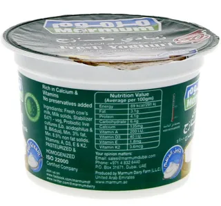 Marmum Fresh Yoghurt Full Cream 6 x 100 g