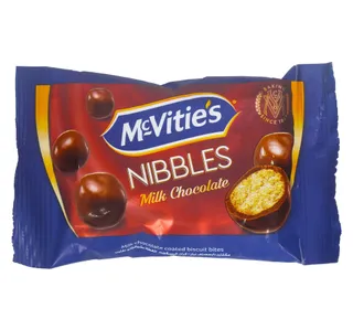 Mcvities Digestive Nibbles Milk Chocolate 12 37 G