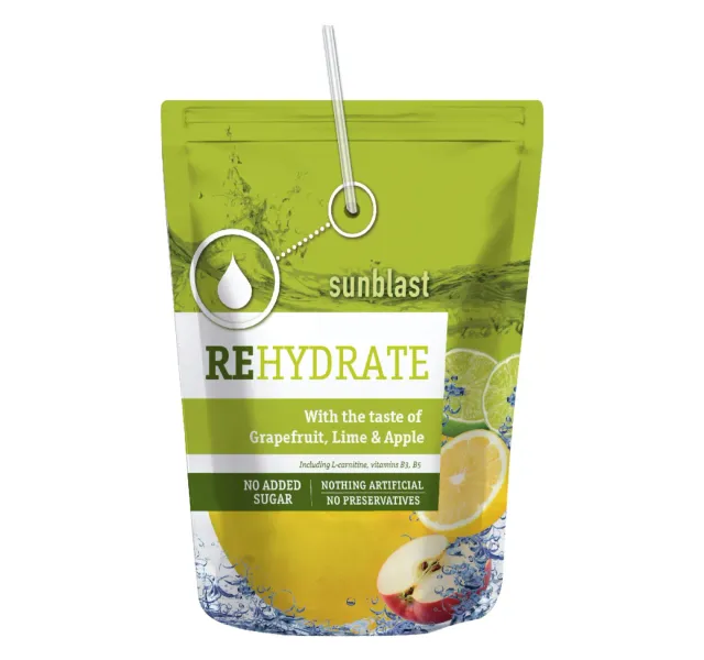 Sun Blast Rehydrate Grapefruit Lime Apple Fruit Drink 200 Ml
