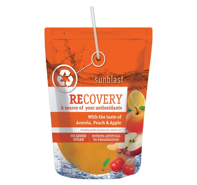 Sun Blast Recovery Peach Apple Fruit Drink 200 Ml