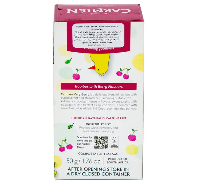 Carmien Very Berry Rooibos Tea 20 Teabags