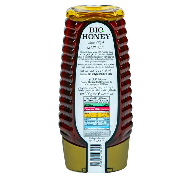 Biohoney Black Forest Honey Squeeze 300 G