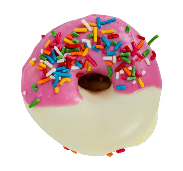 Bake Art LuLu Strawberry Marble Mini Doughnuts 1 pc