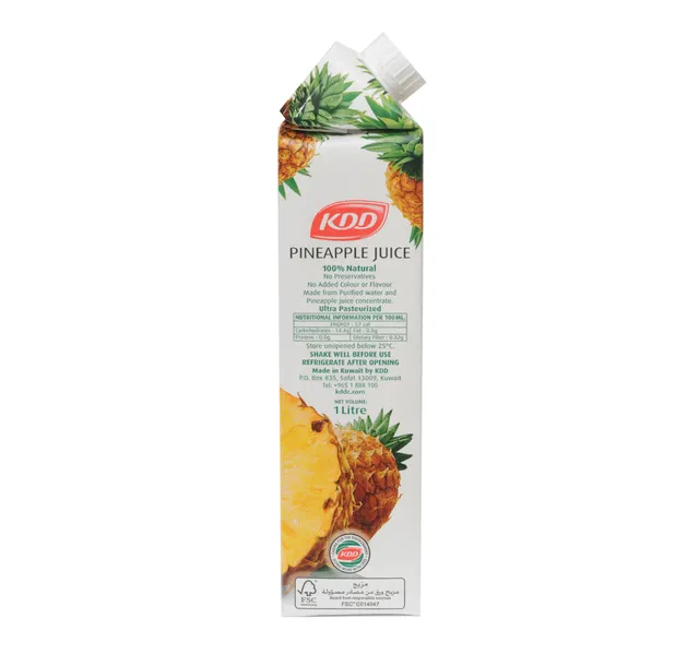 Kdd Pineapple Juice 1litre