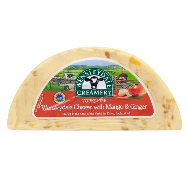 Yorkshire Wensleydale Cheese With Mango Ginger 250 G