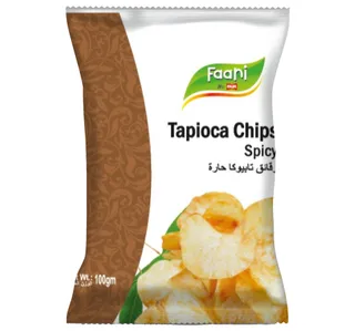 فاني رقائق تابيوكا حارة 100 جم