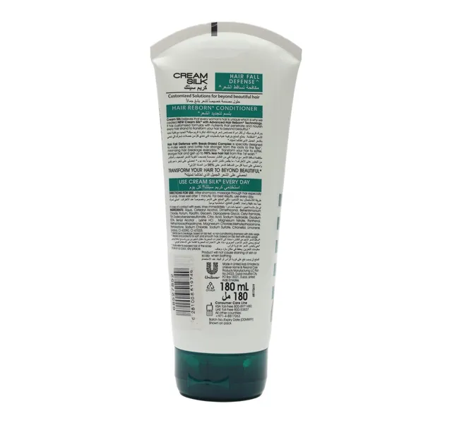 Cream Silk Hair Fall Defense Hair Reborn Conditioner Value Pack 180 ml