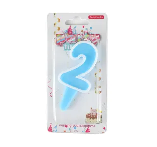 Party Fusion Birthday Number Candle RC-02 2