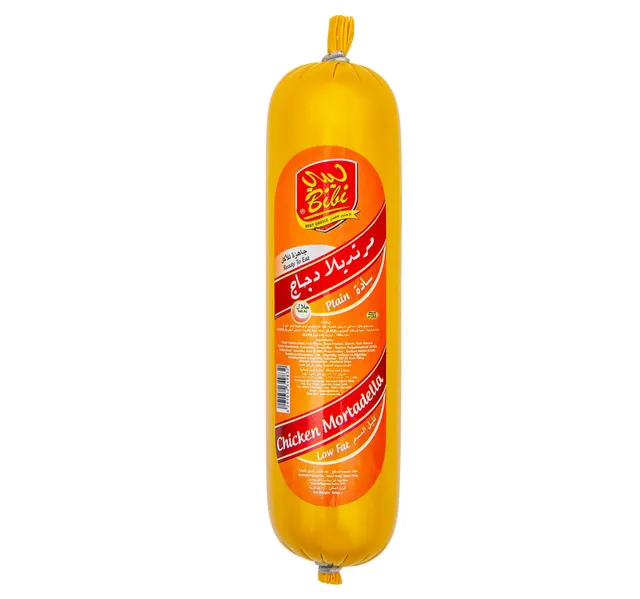 Bibi Chicken Mortadella Plain 500 G