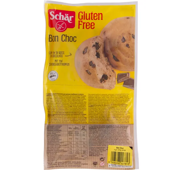 Schar Choc Chip Buns Gluten Free 220 G