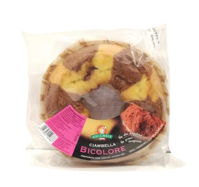 Gecchele Bicolore Sponge Ciambella 400 G