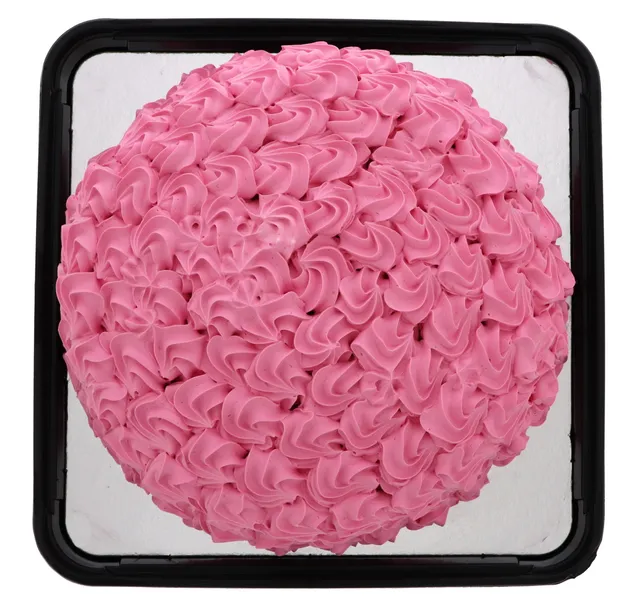 Rose Swirl Totorial Cake Medium 1 pc
