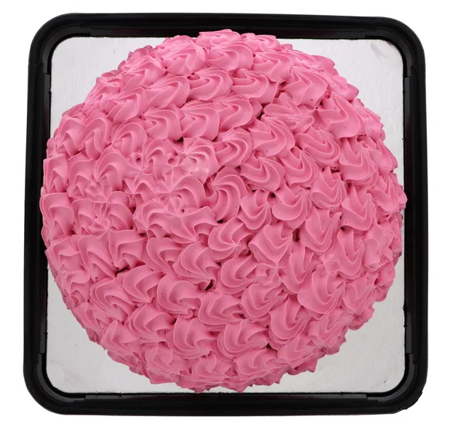 Rose Swirl Totorial Cake Medium 1 Pc