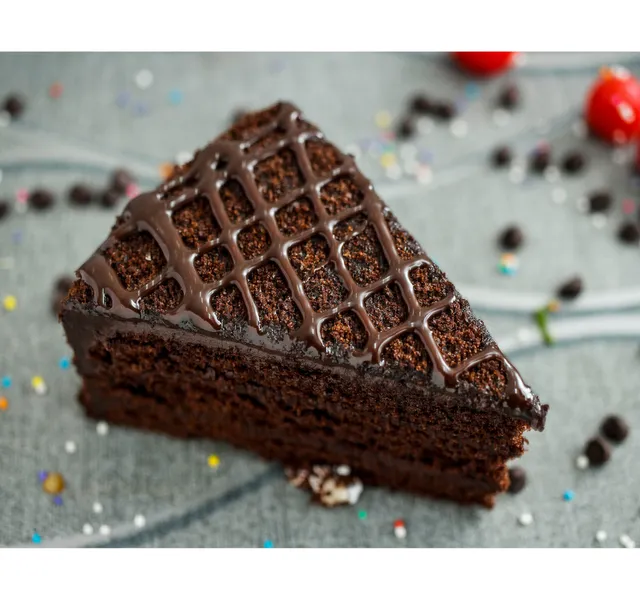 Bake Art Lulu Chocolate Fudge Pastry Slice 1 Pc