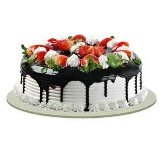 Choco Strawberry Cake Medium 1 kg