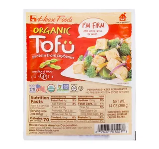 House Organic Tofu Firm 396 G
