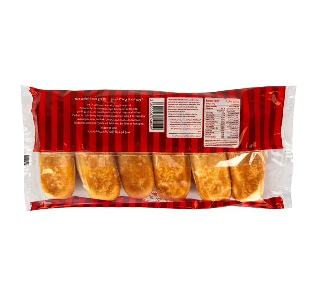 LuLu Hot Dog Roll's 6 pcs 360 g