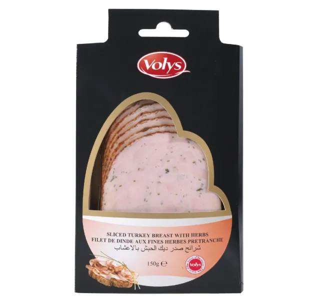 Volys Sliced Turkey Breast With Herbs 150 G