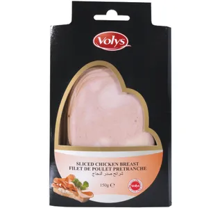 Volys Sliced Chicken Breast 150 G