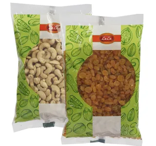 Lulu Cashew Nut 500 G Raisins 500 G