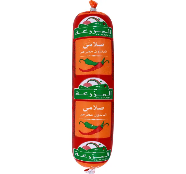 El Mazraa Chicken Salami Spicy 200 g