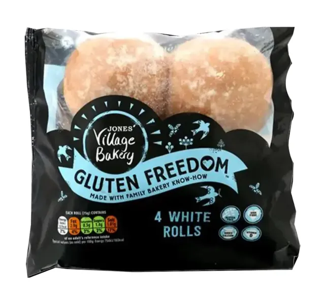 فيليدج بيكري وايت رولز جلوتين فري 4 Pcs 300 G