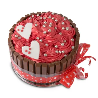 Valentines Choco Cream Cake Medium 1 pc