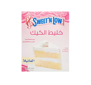 Sweet N Low خليط كيك بنكهة الفانيلا بدون سكر 454 G