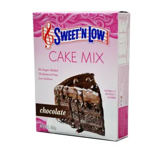 Sweet N Low خليط كيك بنكهة الشوكولاته بدون سكر 454 G