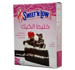 Sweet N Low خليط كيك بدون سكر فورست بلاك 454 G