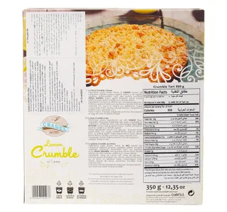 Cradel Lemon Crumble Round Tart 350 G