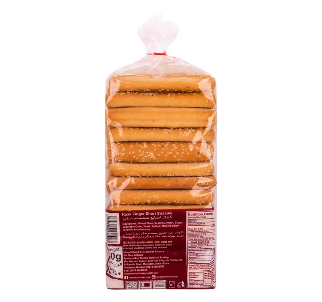 وودن بيكري كعك اصبع سمسم قصير 350 G