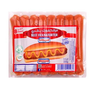 Americana Beef Franks 8 Pcs