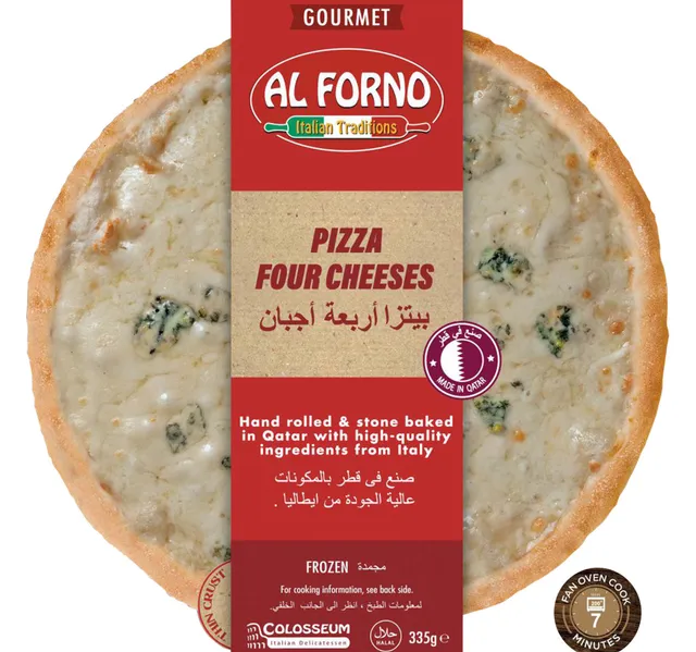 Al Forno Pizza Four Cheeses 335 G