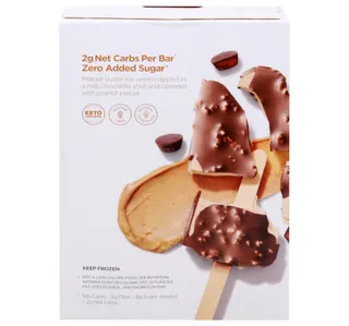Keto Pint Peanut Butter Crunch Ice Cream Bars 4 pcs 325 ml