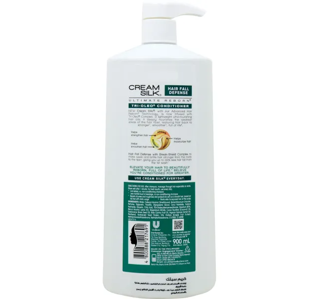 Cream Silk Hair Fall Defense Tri-Oleo Conditioner 900 ml