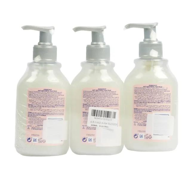 Johnson's Handwash Antibacterial Assorted 3 x 300 ml