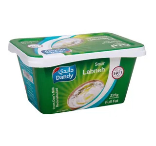 داندي لبنة حامضة كاملة الدسم 225 g