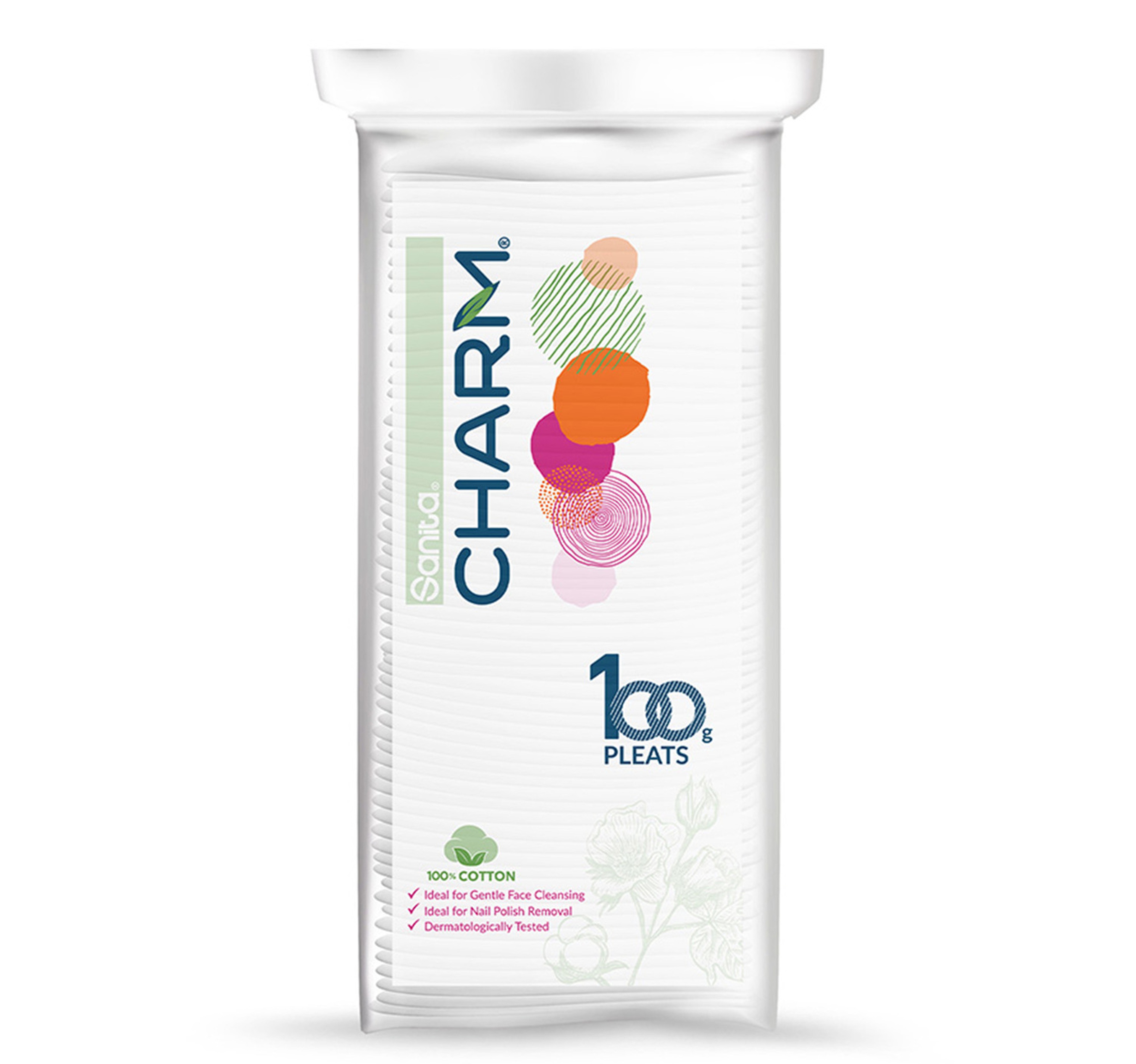 Sanita Charm Cotton Pleat 100 G