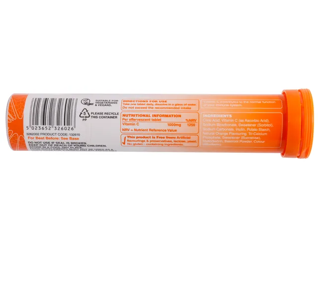 Natures Aid Vitamin C Tab 20pcs