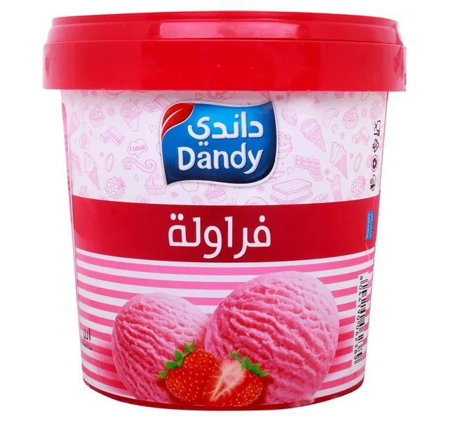 داندی آيس كريم فراولة 1 Litre