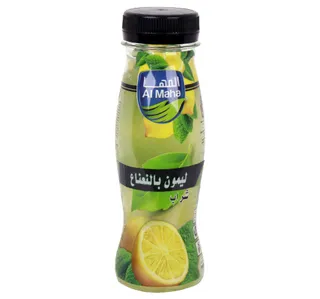 ال مها مشروب ليمون نعناع 180 Ml