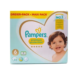 Pampers Premium Protection Maxi Pack No.6 13+ kg 64 pcs